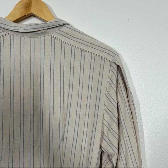 Free People Cream Audrey Midi Stripe Dress - Picture 10 of 14